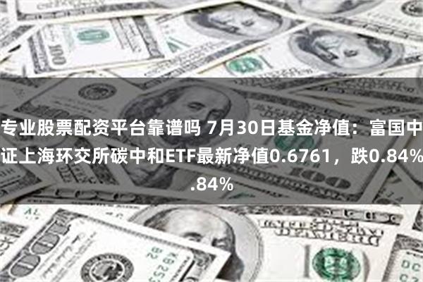 专业股票配资平台靠谱吗 7月30日基金净值：富国中证上海环交所碳中和ETF最新净值0.6761，跌0.84%