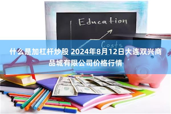 什么是加杠杆炒股 2024年8月12日大连双兴商品城有限公司价格行情