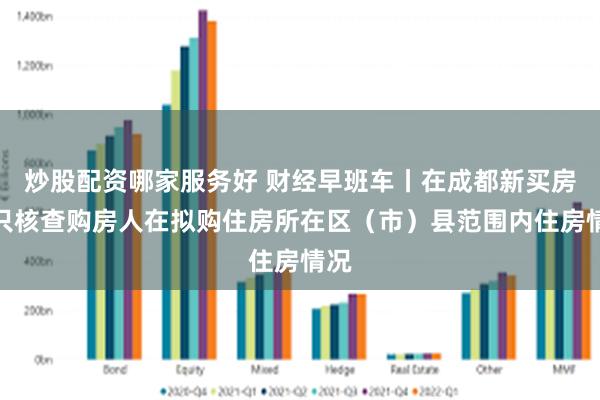 炒股配资哪家服务好 财经早班车丨在成都新买房，只核查购房人在拟购住房所在区（市）县范围内住房情况